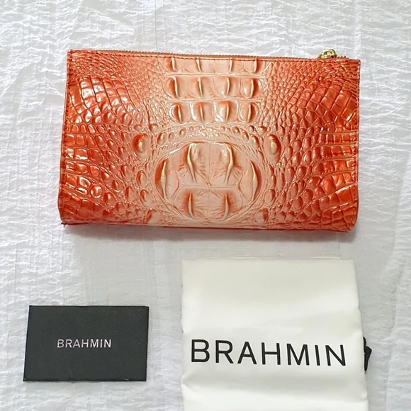 Brahmin Daisy Sherbert wristlet - Picture 5 of 10
